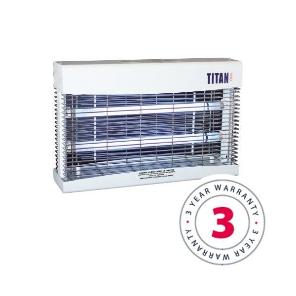 PestWest Titan 300 Fly Electrocutor - White